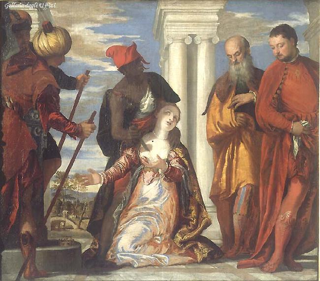 Paolo  Veronese The Martyrdom of St. Justine oil painting image